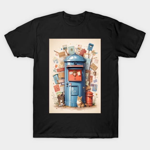 Postbox Poetry | WPD 2023 T-Shirt by DaffodilArts